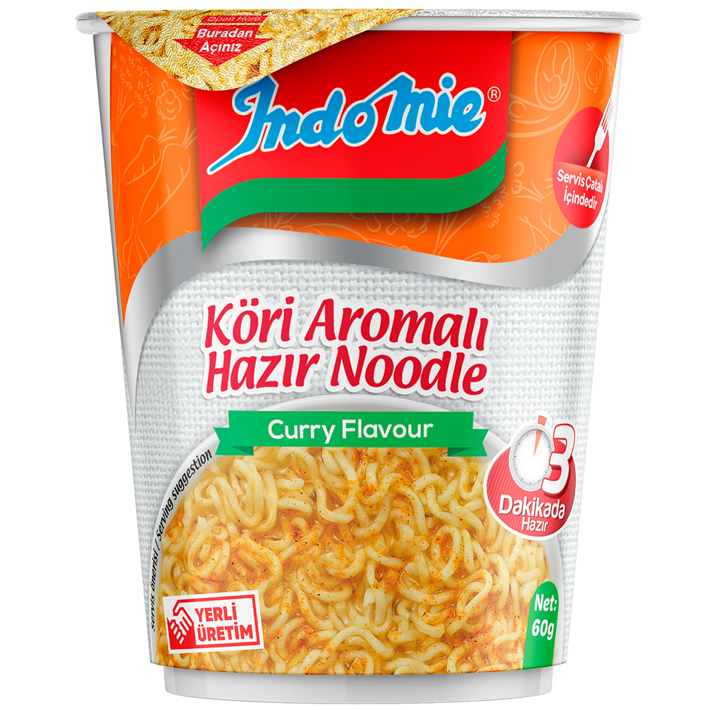 INDOMİE KÖRİLİ BARDAK NOODLE