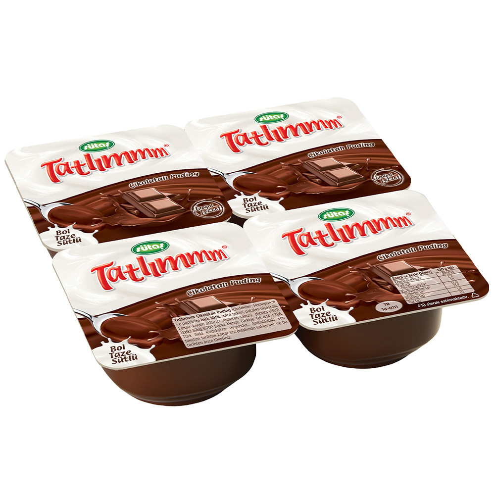 SÜTAŞ TATLIMMM ÇİKOLATALI 4X