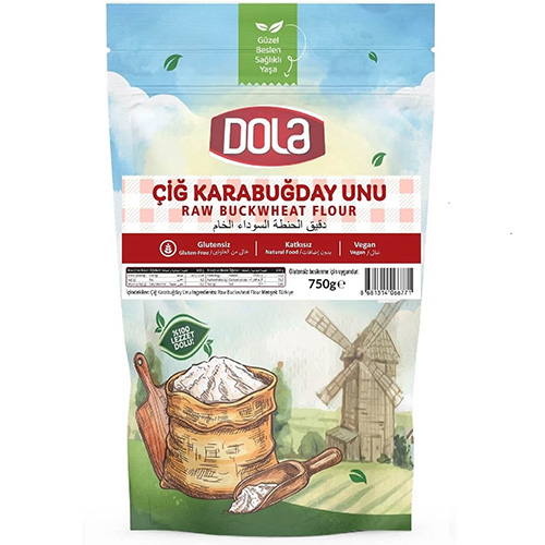DOLA GLUTENSİZ KARABUĞDAY UNU 750G