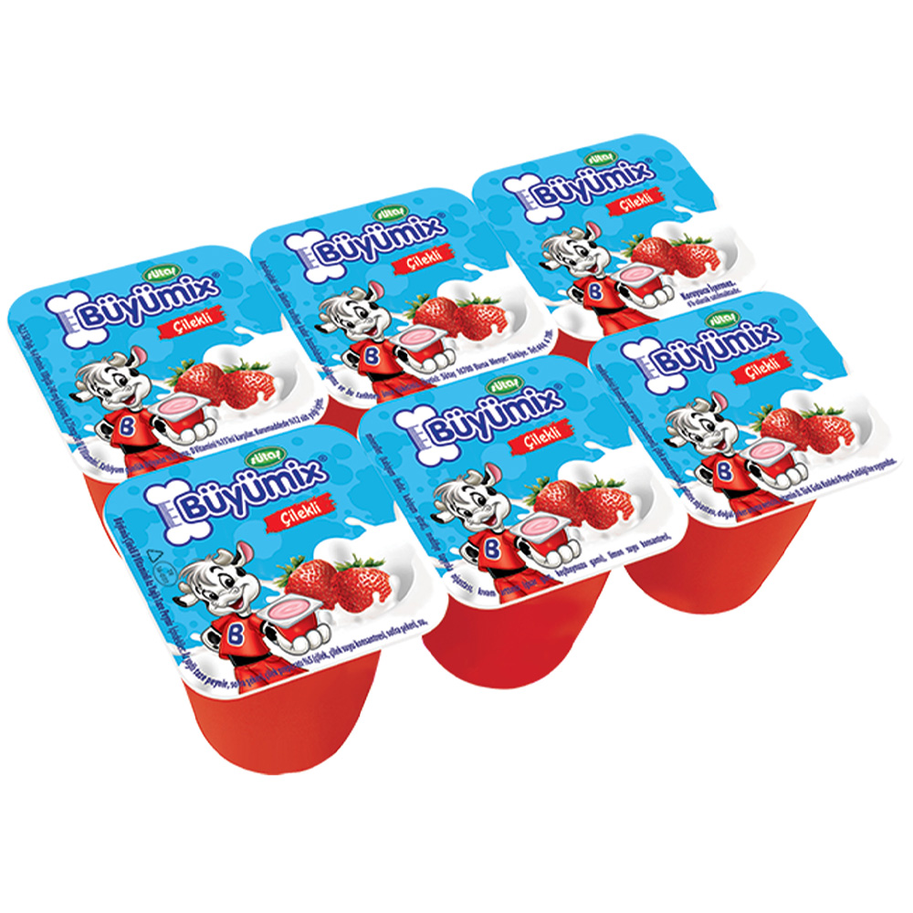 SÜTAŞ BÜYÜMİX ÇİLEK 6X