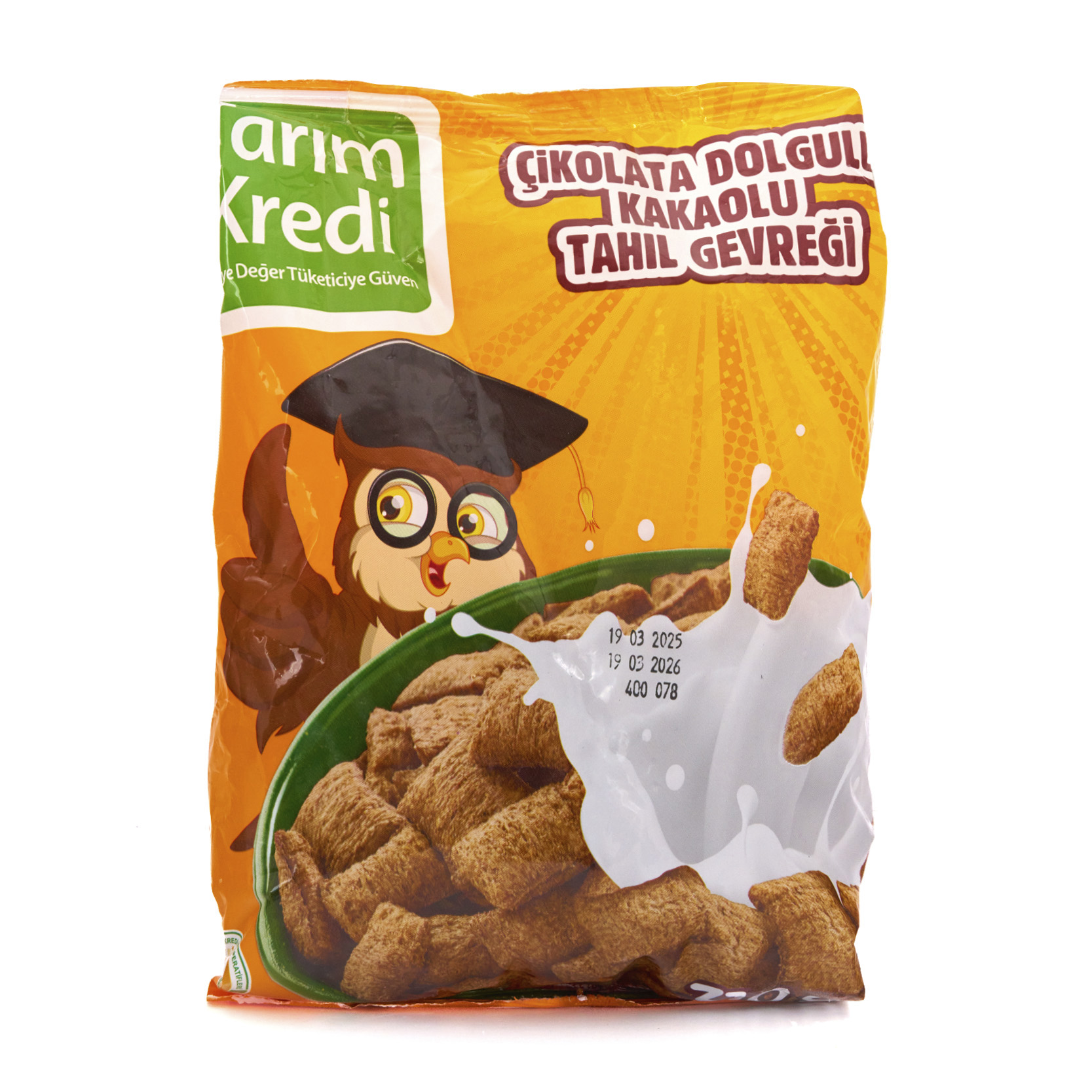 TK ÇİKOLATA DOLGULU KAKAOLU TAHIL GEVREĞİ