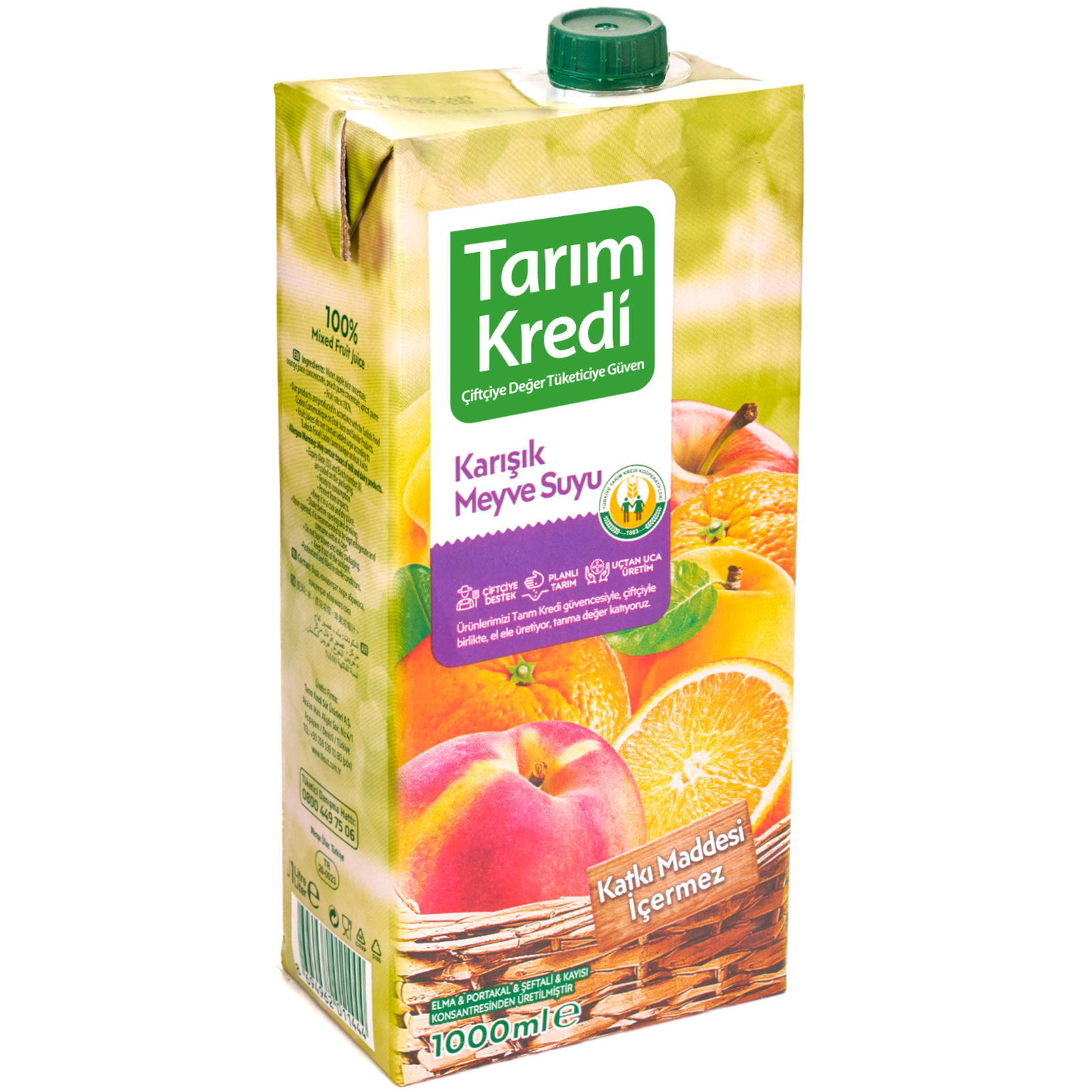 TK %100 SARI KARIŞIK MEYVE SUYU