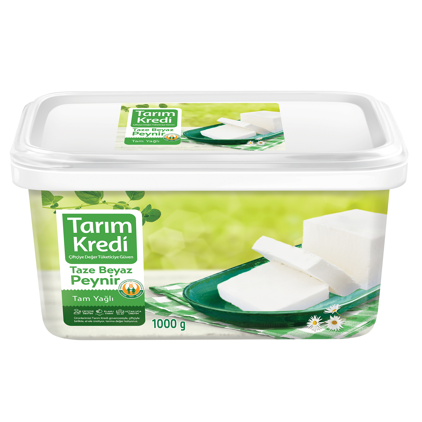 TK TAM YAĞLI TAZE BEYAZ PEYNİR 1000 G