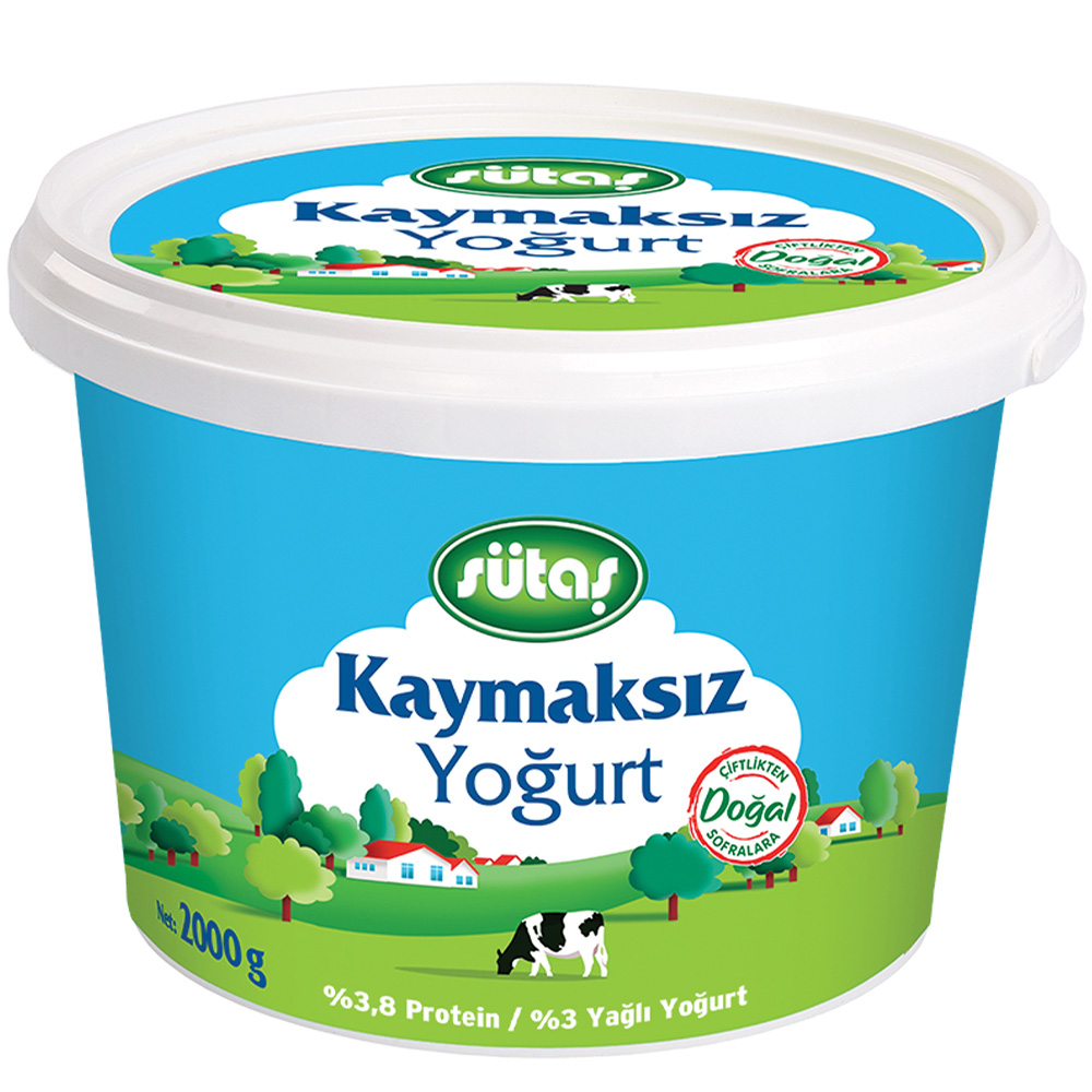 SÜTAŞ KAYMAKSIZ YOĞURT KOVA