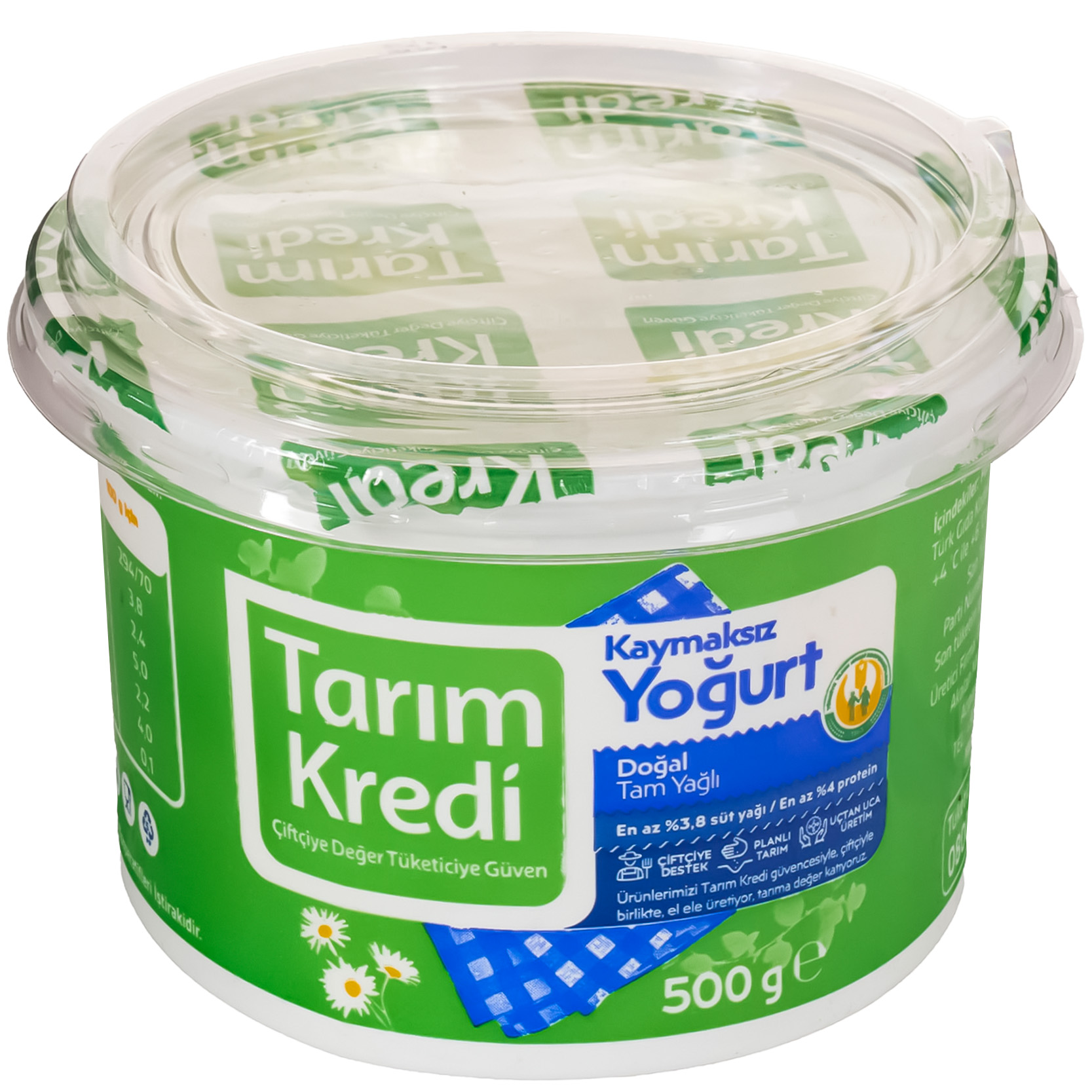 TKS TAM YAĞLI DOĞAL YOĞURT