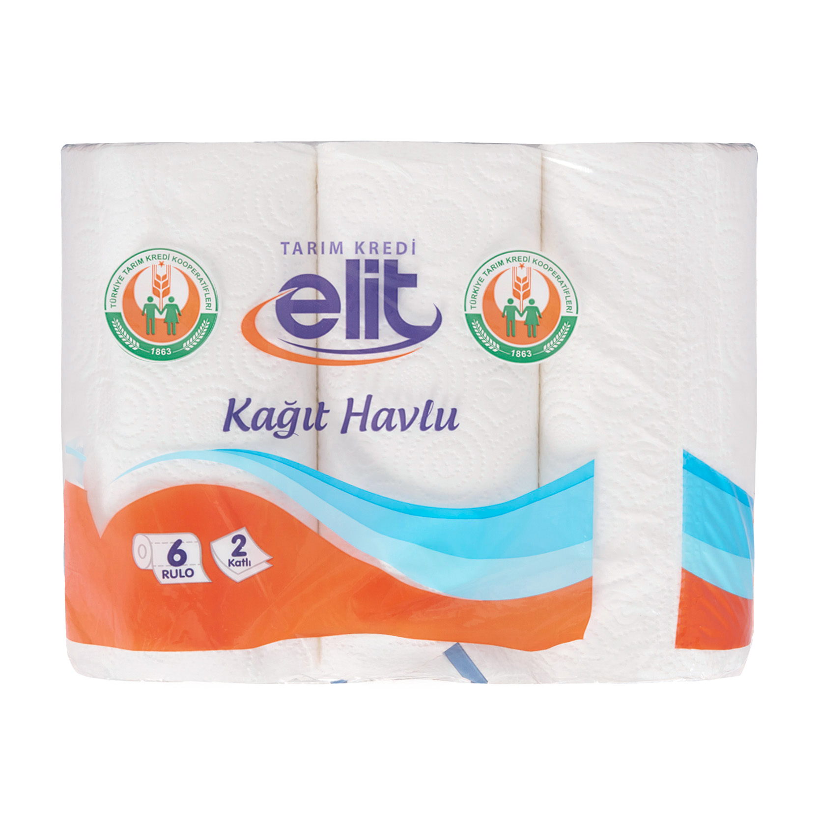 ELİT KAĞIT HAVLU 2 KATLI 6 LI
