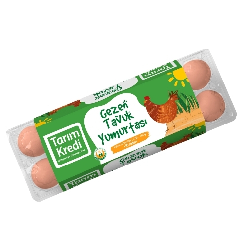 TK GEZEN TAVUK YUMURTA 10 LU
