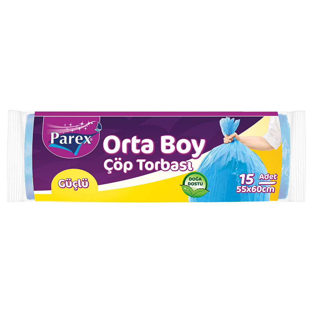 PAREX GÜÇLÜ ÇÖP TORBASI ORTA BOY 55*60