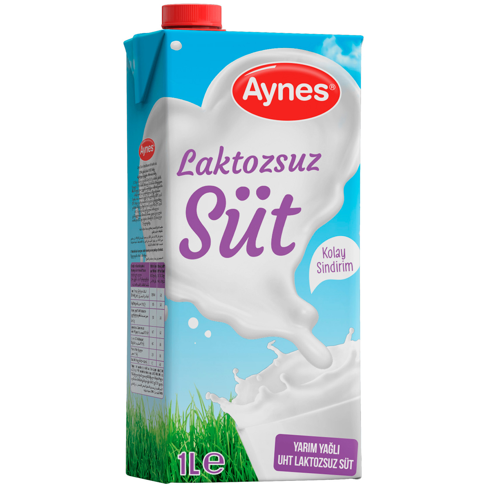 AYNES LAKTOZSUZ SÜT