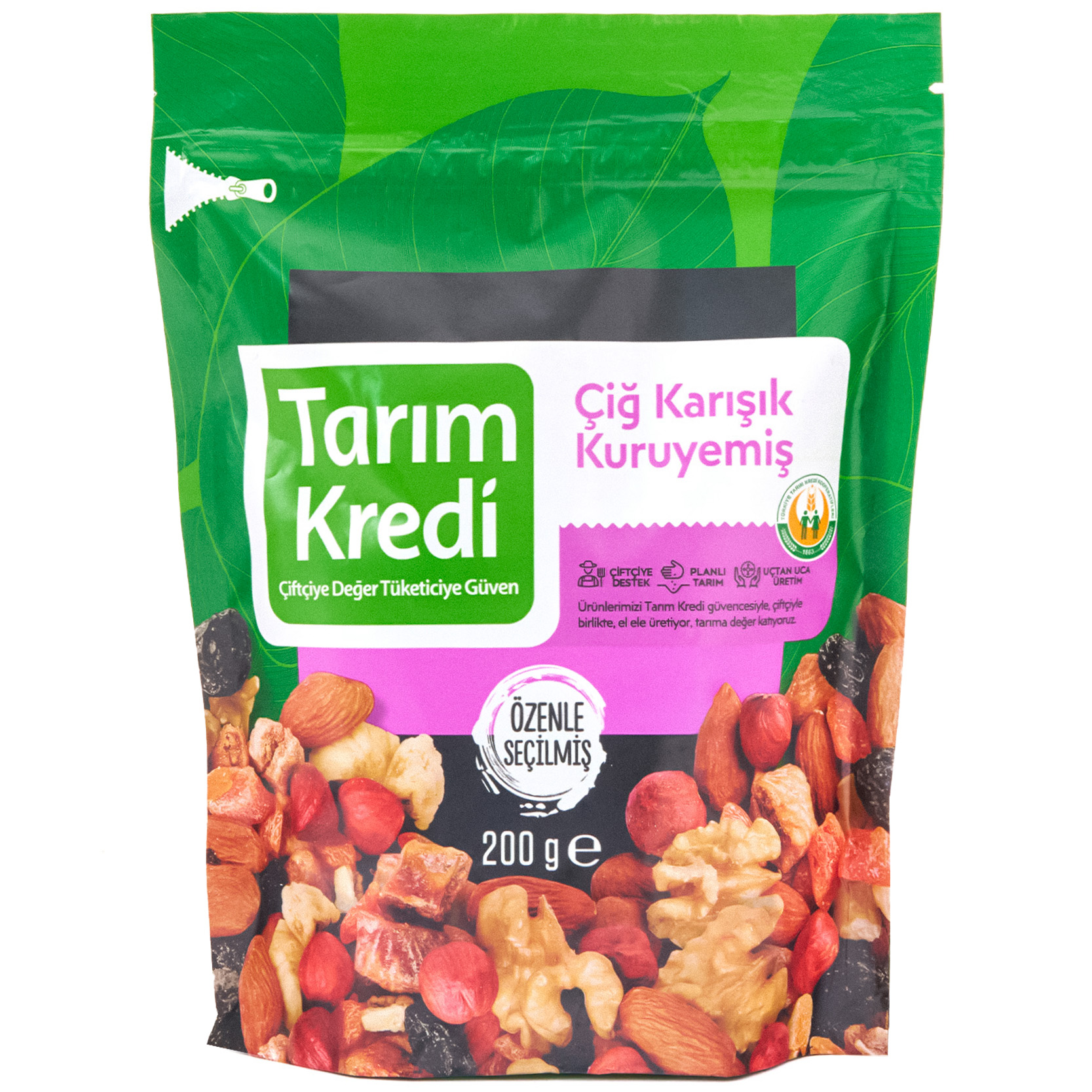 TK ÇİĞ KARIŞIK KURUYEMİŞ DOYPACK