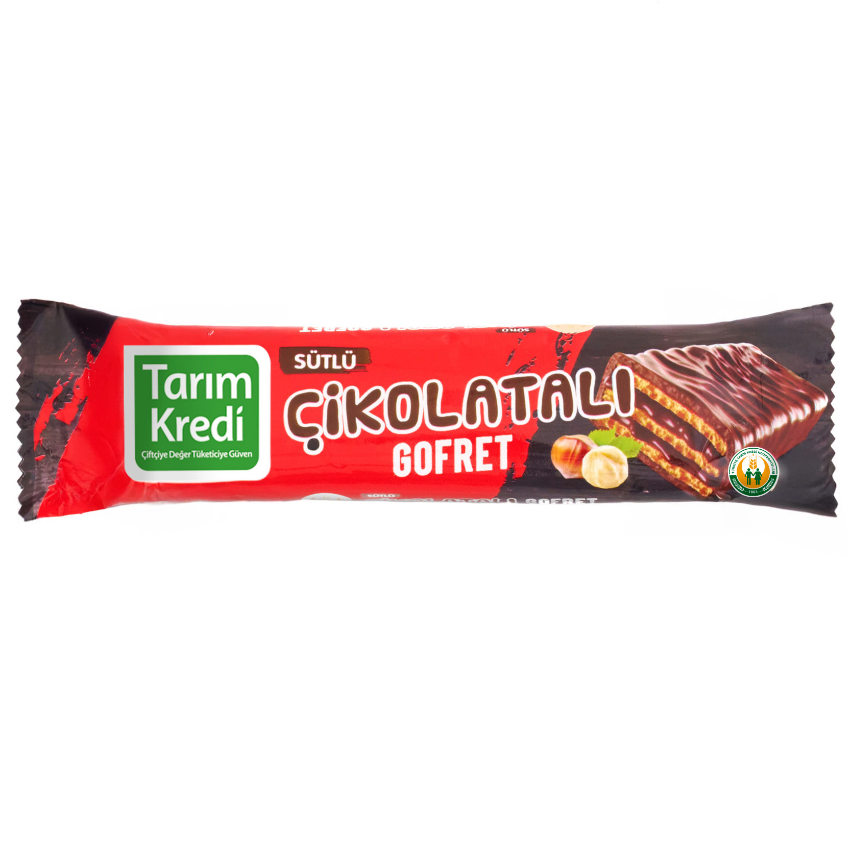 TK GOFRET SÜTLÜ ÇİKOLATA KAPLAMALI