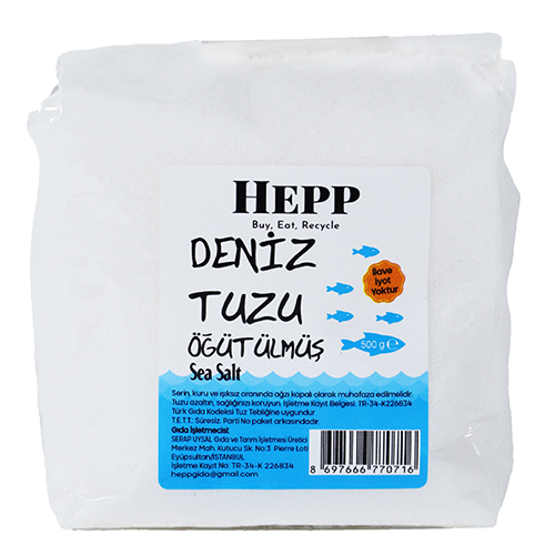HEPP DENİZ TUZU ÖĞÜTÜLMÜŞ