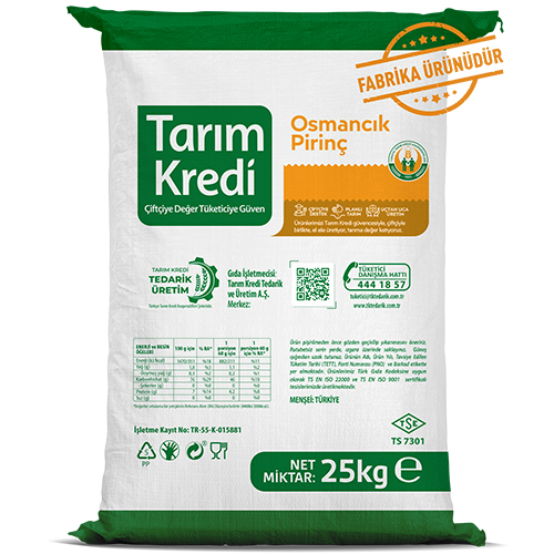 TK OSMANCIK PİRİNÇ BEZ ÇUVAL