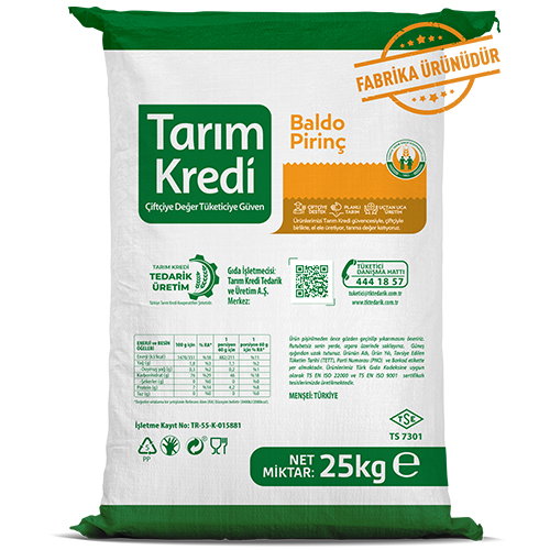 TK BALDO PİRİNÇ BEZ ÇUVAL