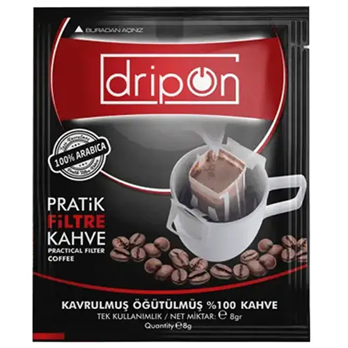 DRİPON PRATİK FİLTRE KAHVE TEKLİ