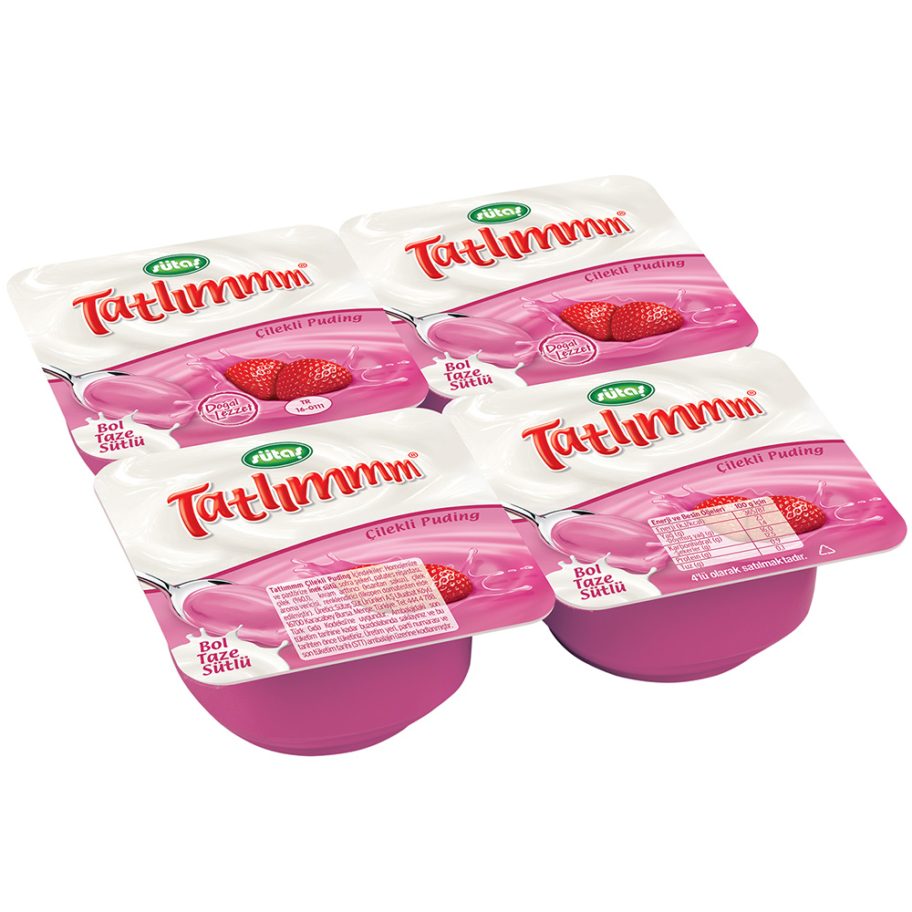 SÜTAŞ TATLIMMM ÇİLEK 4X