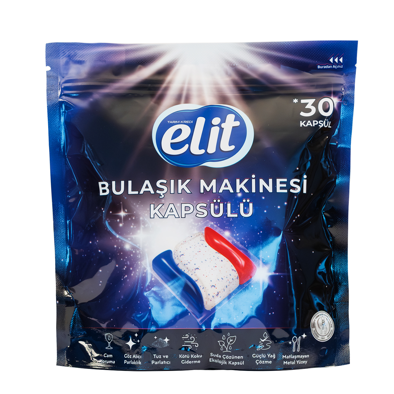 ELİT BULAŞIK MAKİNESİ KAPSÜLÜ 30'LU