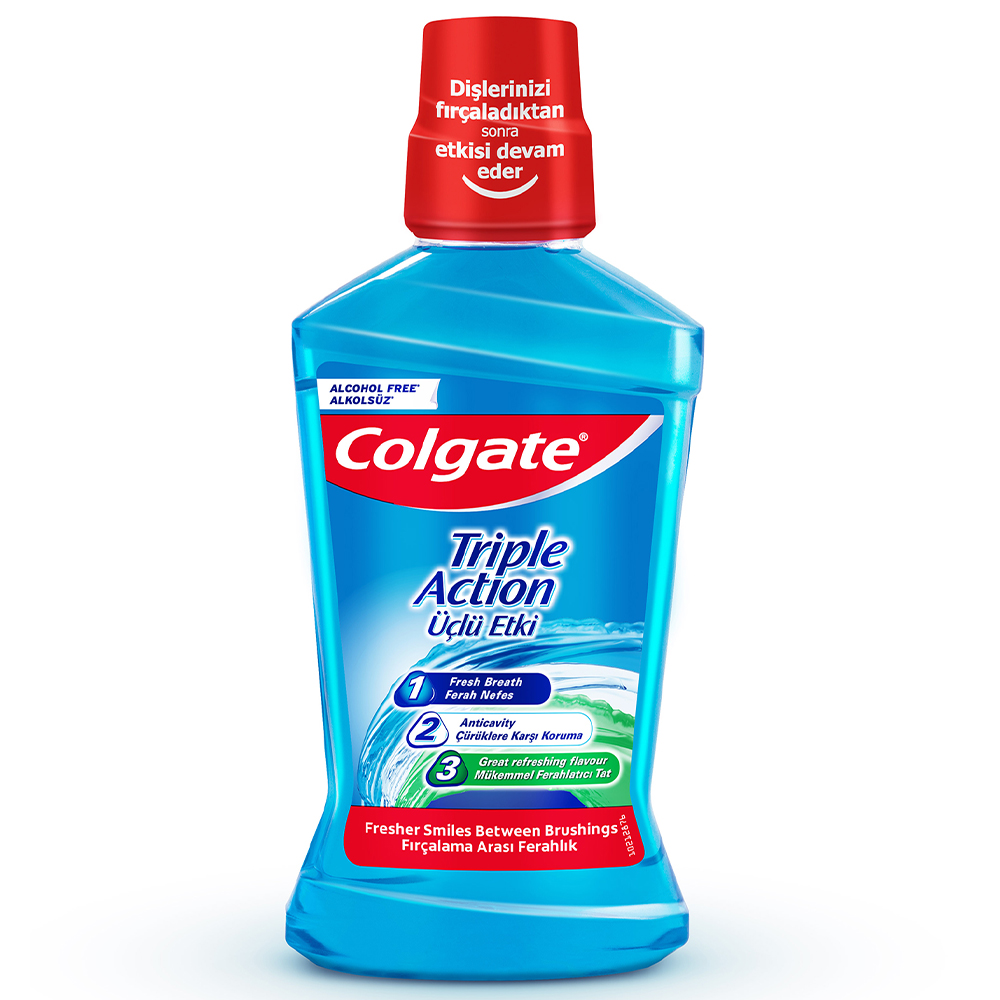 COLGATE ÜÇLÜ ETKİ AĞIZ BAKIM SUYU