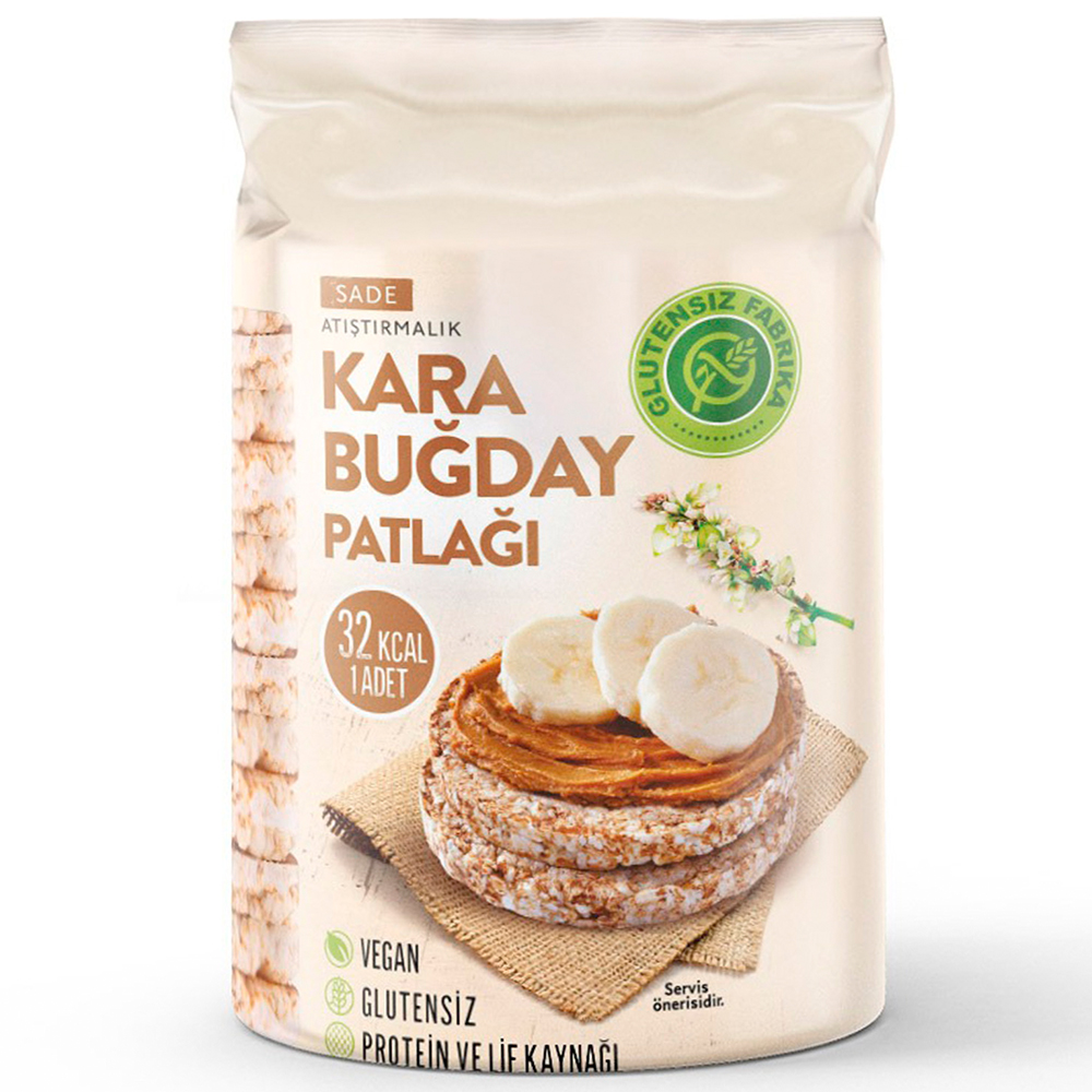 GLUTENSİZ FABRİKA KARABUĞDAY PATLAĞI