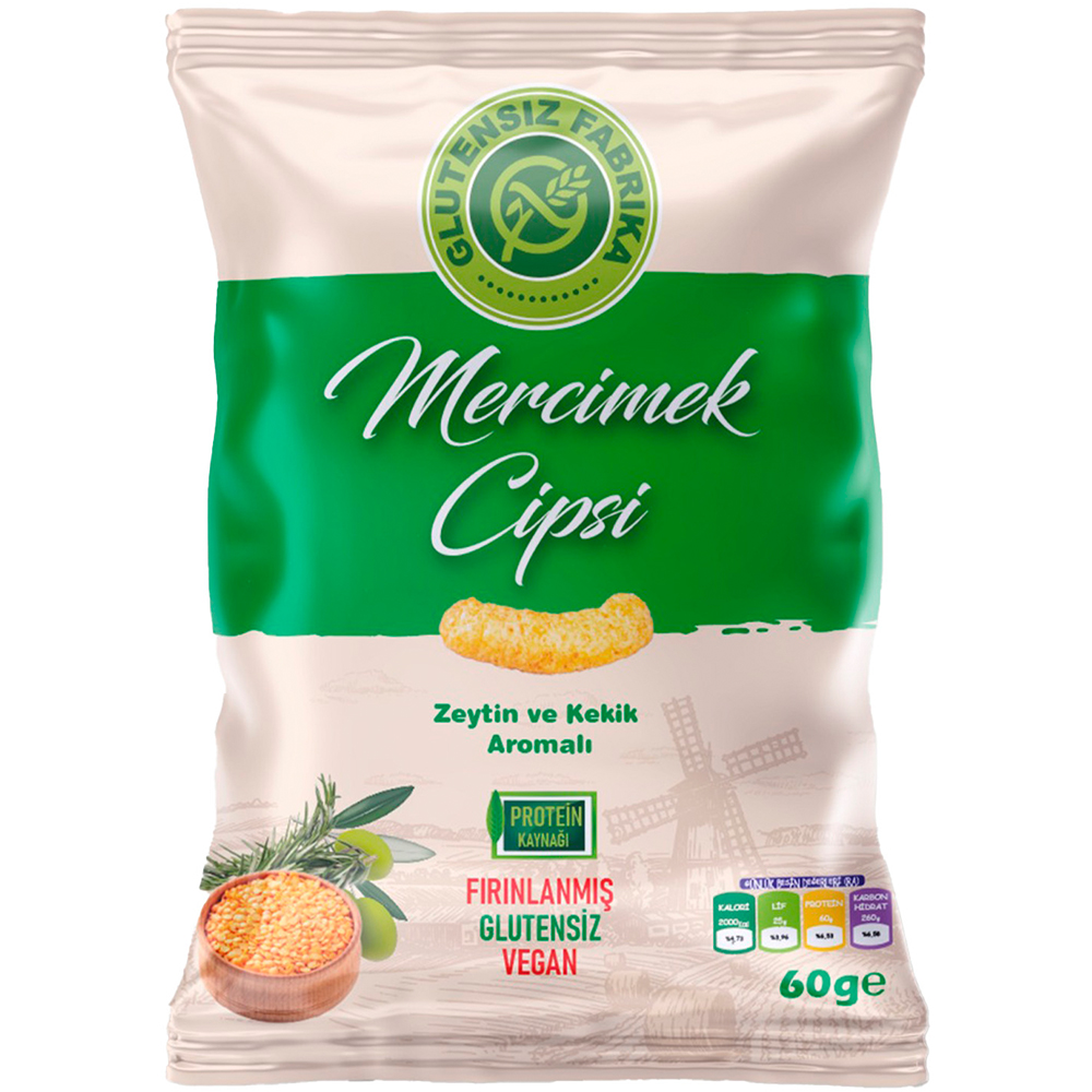 GLUTENSİZ FABRİKA ZEYTİN KEKİK AROM. MER. CIPS