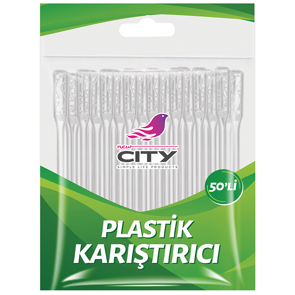 NEW CİTY PLASTİK KARIŞTIRICI 50 Lİ
