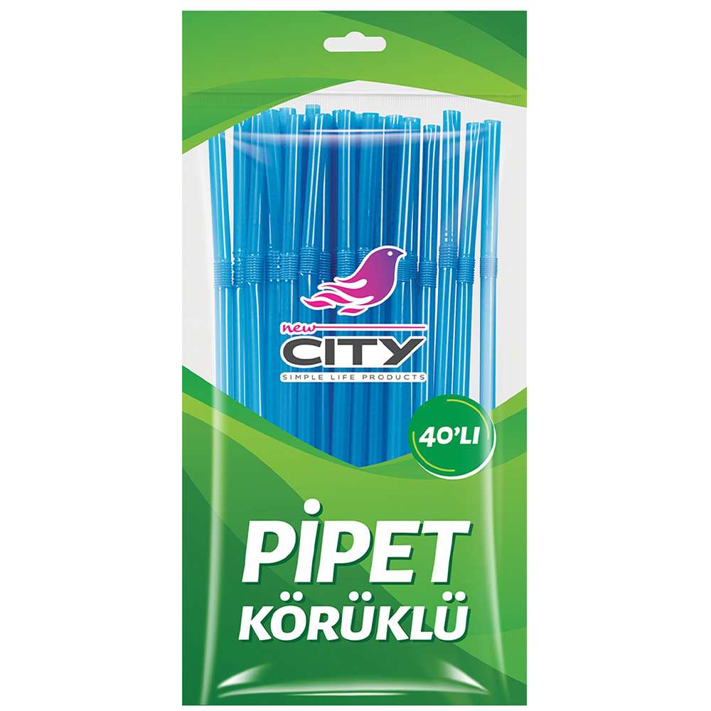 NEW CİTY PİPET KÖRÜKLÜ 40 LI