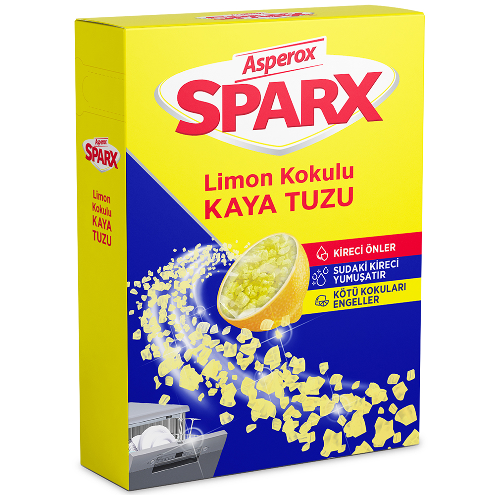 ASPEROX SPARX KAYA TUZU BUL. MAK. LİMON KOK.