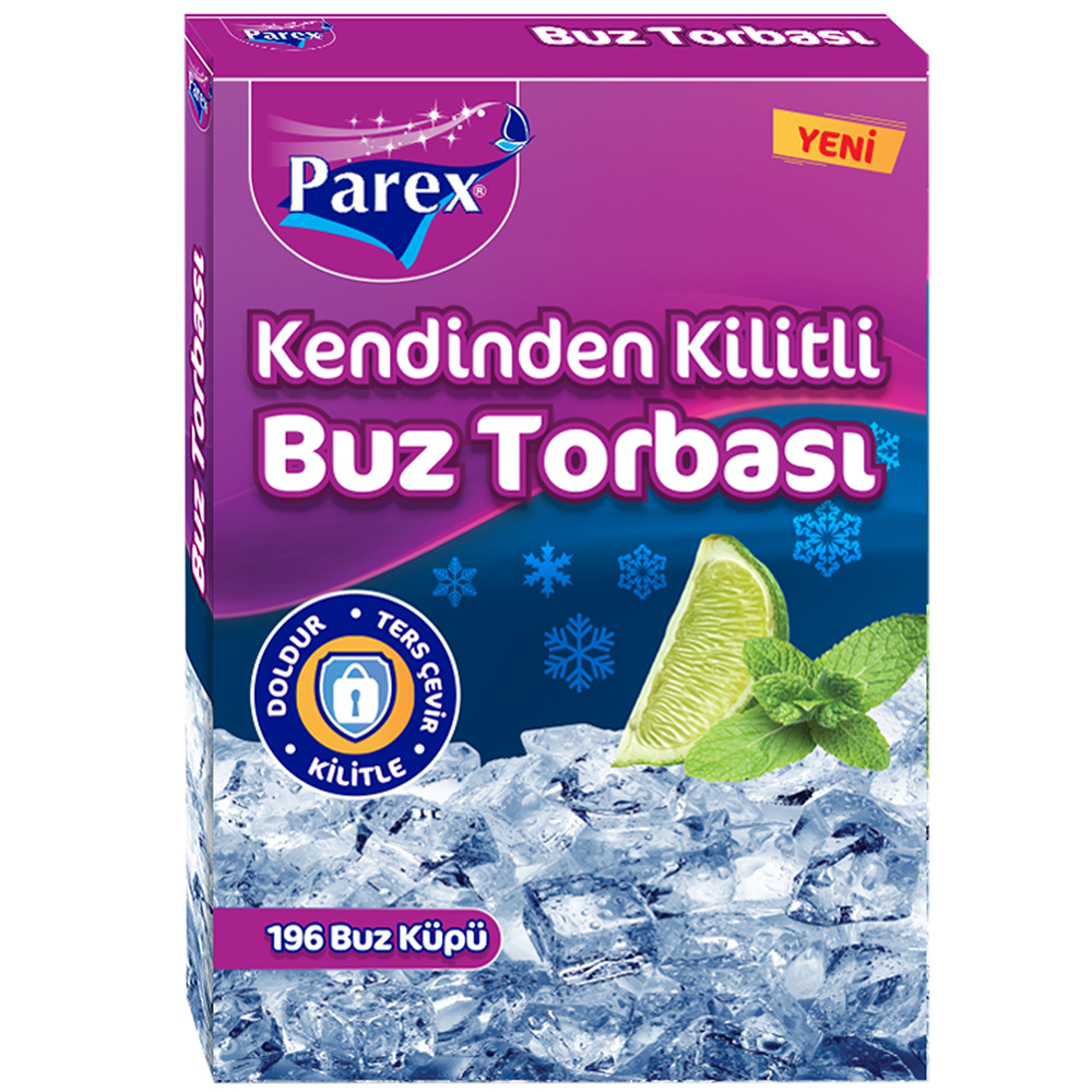 PAREX KENDİNDEN KİLİTLİ BUZ TORBASI