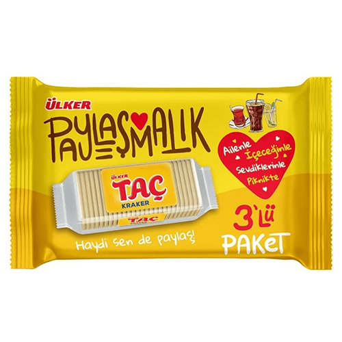 ÜLKER TAÇ KRAKER 3X