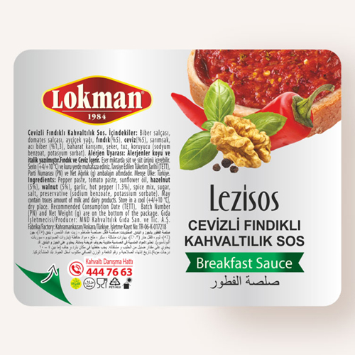 LOKMAN LEZİSOS KAHVALTILIK SOS 20 G