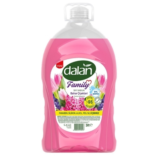 DALAN SIVI SABUN BAHAR ÇİÇEKLERİ 3 L