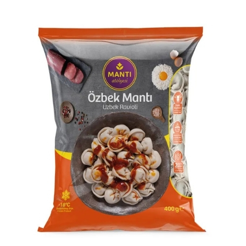 MANTI ATÖLYESİ DONUK ÖZBEK MANTI 400 G