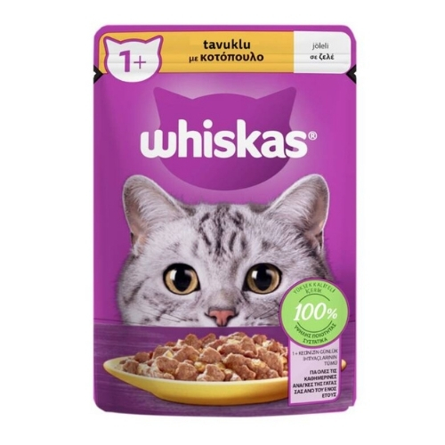 WHİSKAS TAVUKLU POŞET YAŞ MAMA 85 G