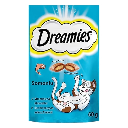 DREAMİES SOMONLU ÖDÜL MAMASI 60 G