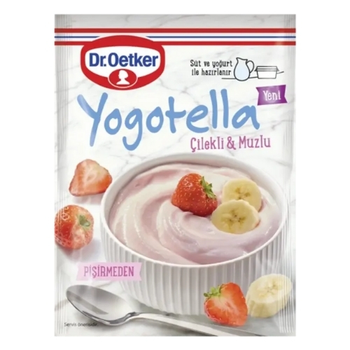 DR. OETKER YOGOTELLA ÇİLEKLİ &amp; MUZLU 68 G