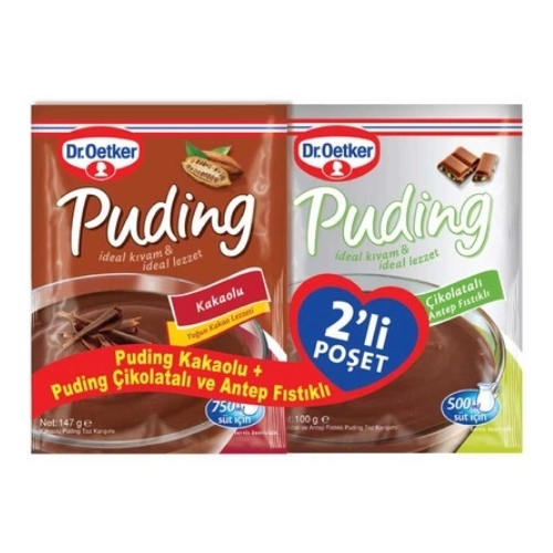 DR.OETKER KAK. PUD.147G2'Lİ +A. FIS. PUD.100G HED.