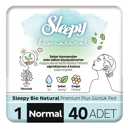 SLEEPY BİO GÜNLÜK PED NORMAL 40 LI