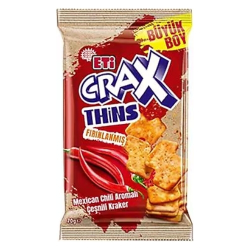 ETİ CRAX THINS MEXICAN CHILI 70G