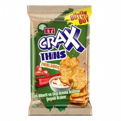 ETİ CRAX THINS TBİBER E.KREMA 70G
