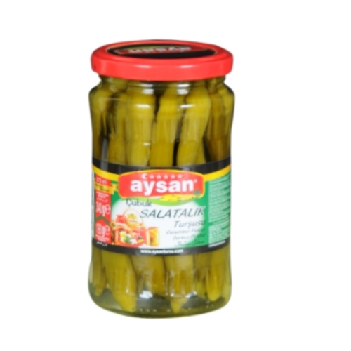 AYSAN 0 NO ÇUBUK SALATALIK TURŞUSU 670 G