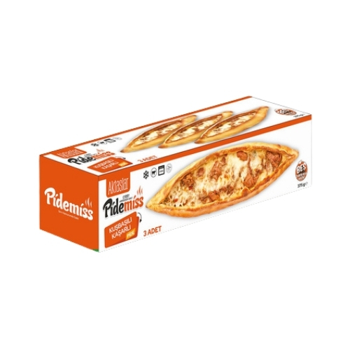PİDEMİSS KUŞBAŞILI KAŞARLI PİDE 3X125G