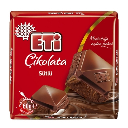 ETI ÇIKOLATA SÜTLÜ 60 G