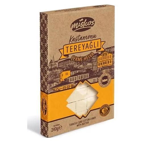 MİSKOS TEREYAĞLI ÇEKME HELVA 240 G