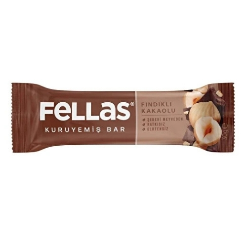 FELLAS FINDIKLI KAKAOLU KURUYEMİŞ BAR 30 G