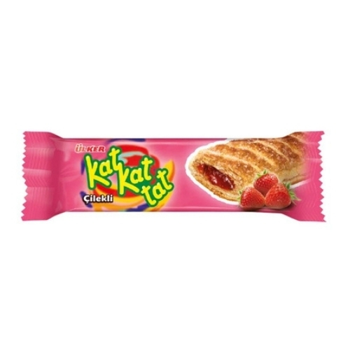 ÜLKER KAT KAT TAT ÇİLEK 28 G