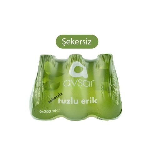 AVŞAR TUZLU ERİK MADEN SUYU 6 LI 200 ML