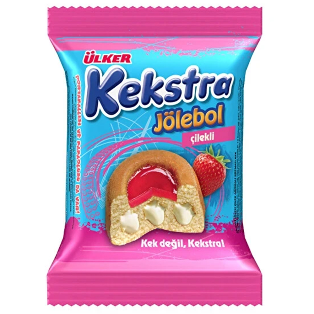 ÜLKER KEKSTRA JÖLEBOL ÇİLEKLİ
