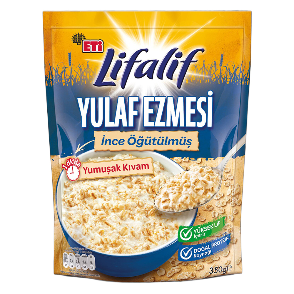 ETİ LİFALİF ÖĞÜTÜLMÜŞ YULAF EZMESİ