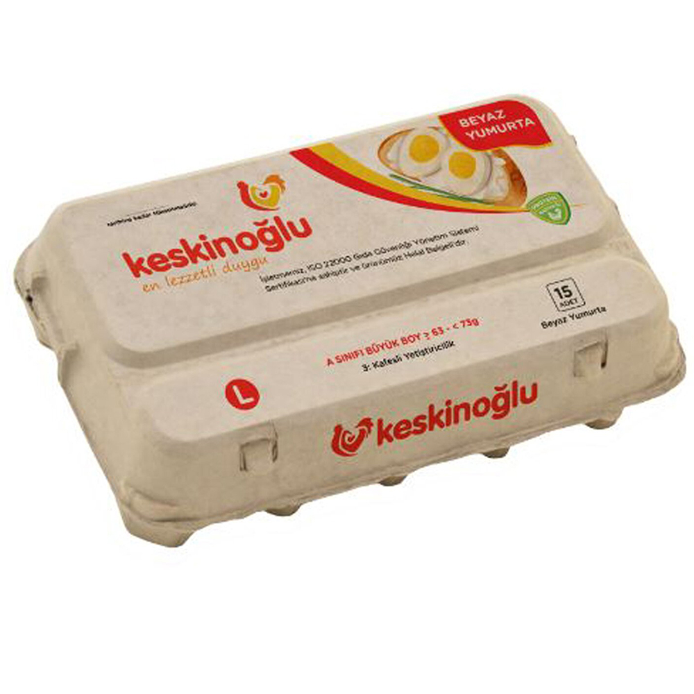 KESKİNOĞLU 15 Lİ LARGE YUMURTA
