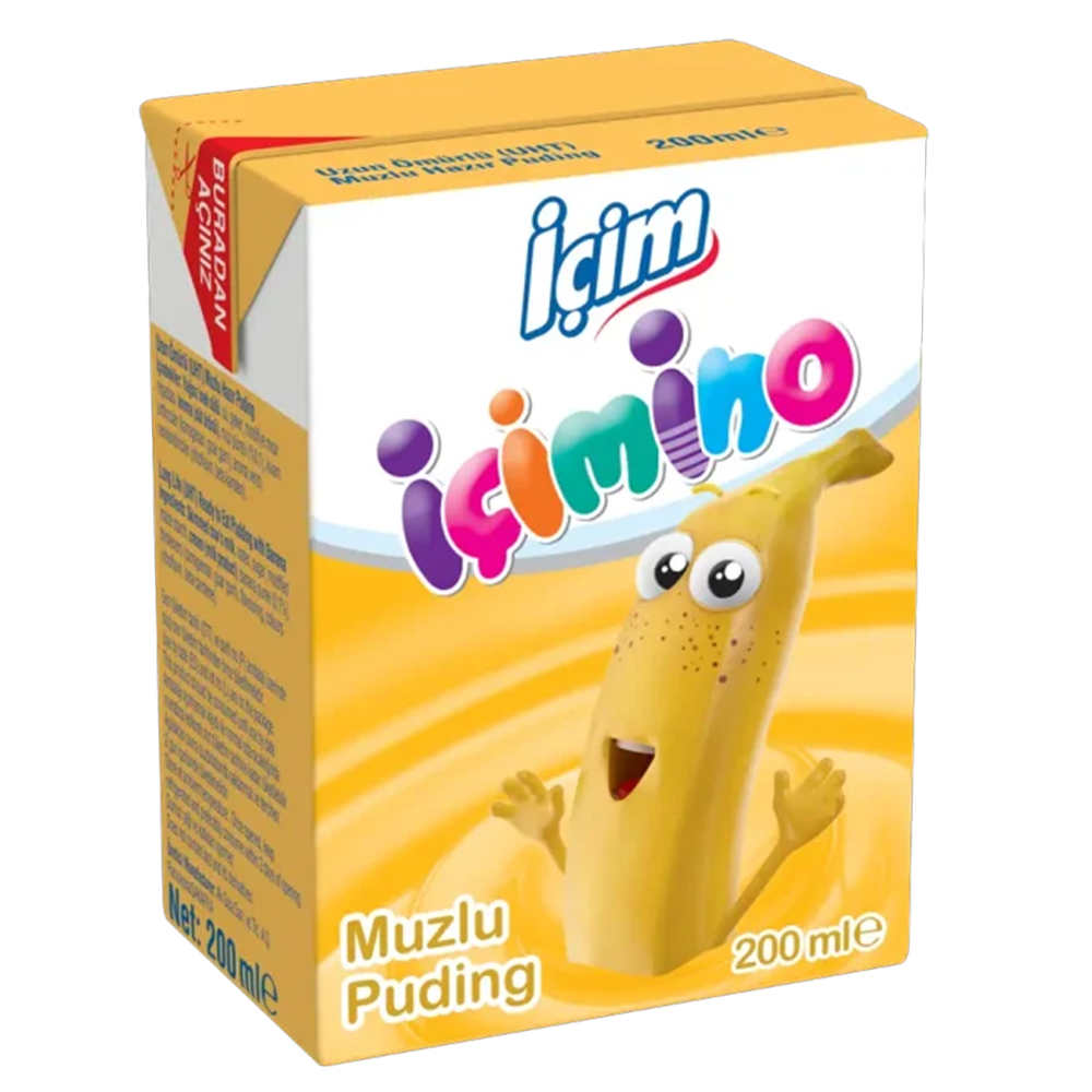İÇİMİNO MUZLU PUDİNG
